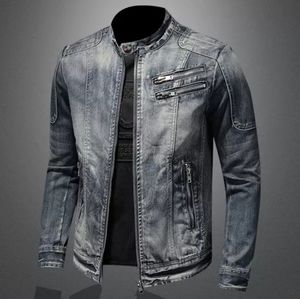 Fashionable men's denim jacket 🔥